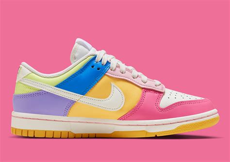 nike dunk low dames blauw|nike dunk low multicolor.